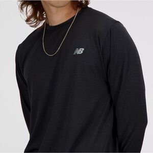 BNWT New Balance Men's Heavyweight Grid Fleece Base Layer Crew